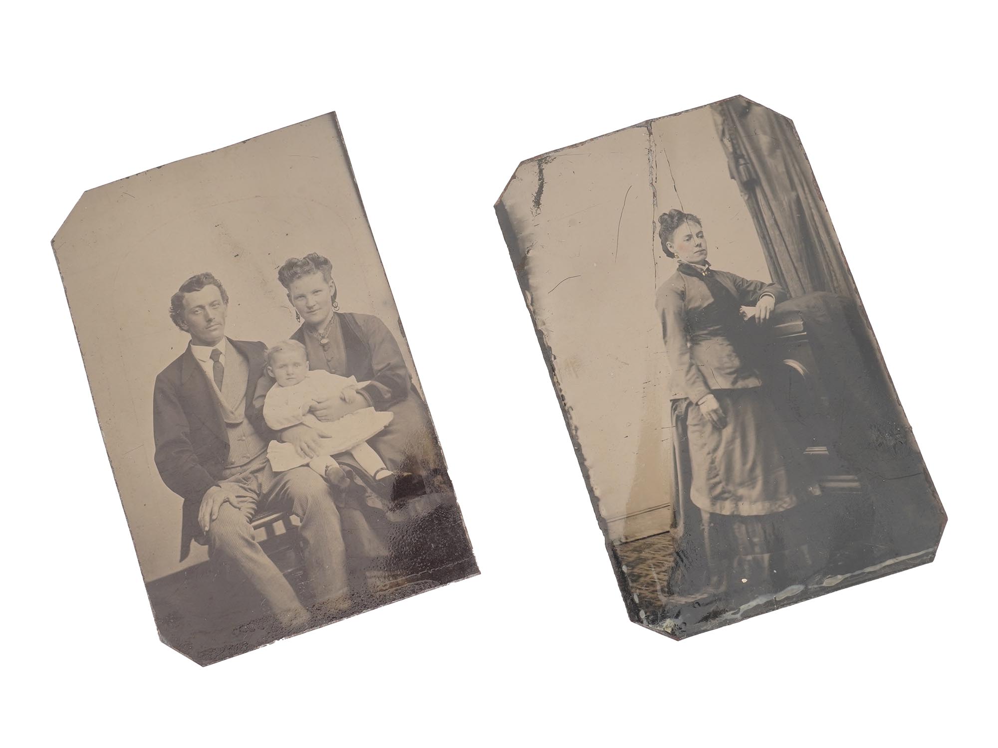 NTIQUE AMERICAN TINTYPE PHOTO PORTRAIT PRINTS PIC-0